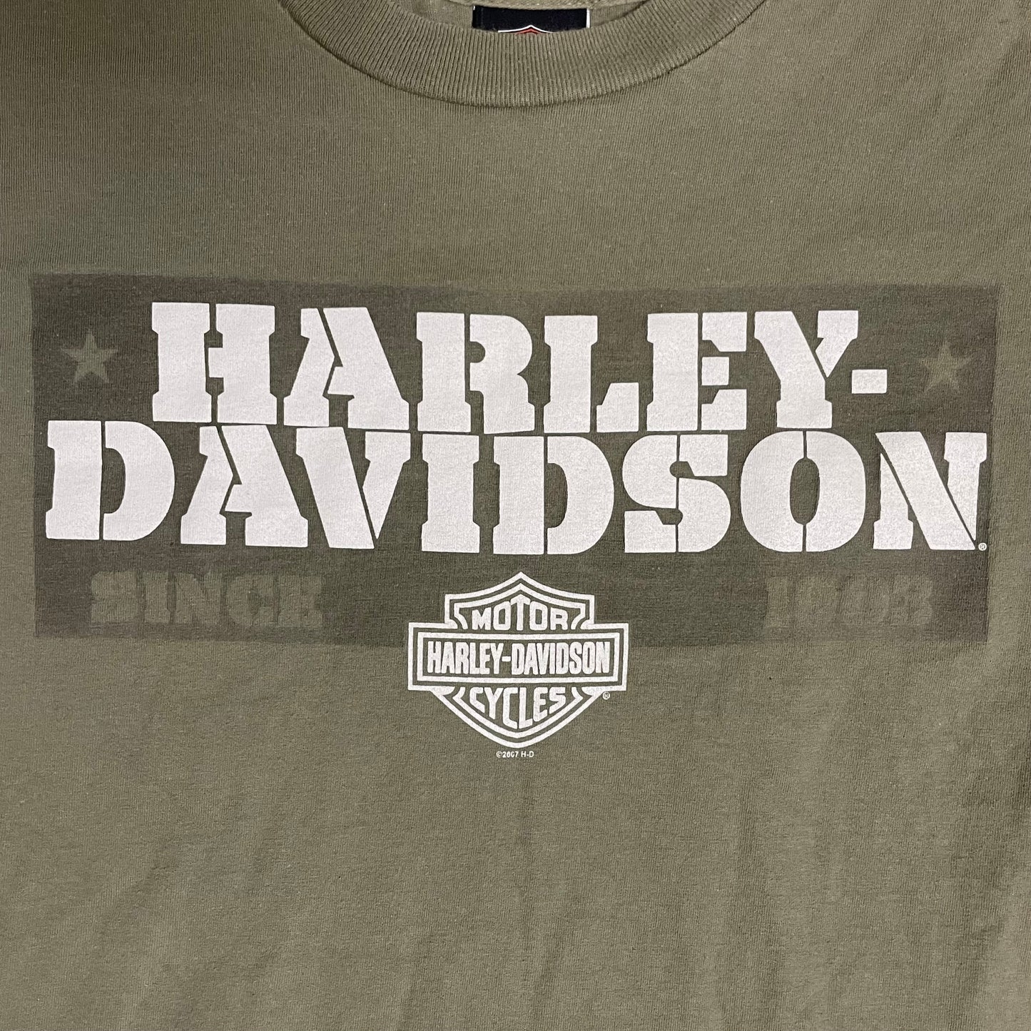 2007 HARLEY DAVIDSON SPAIN T SHIRT - L