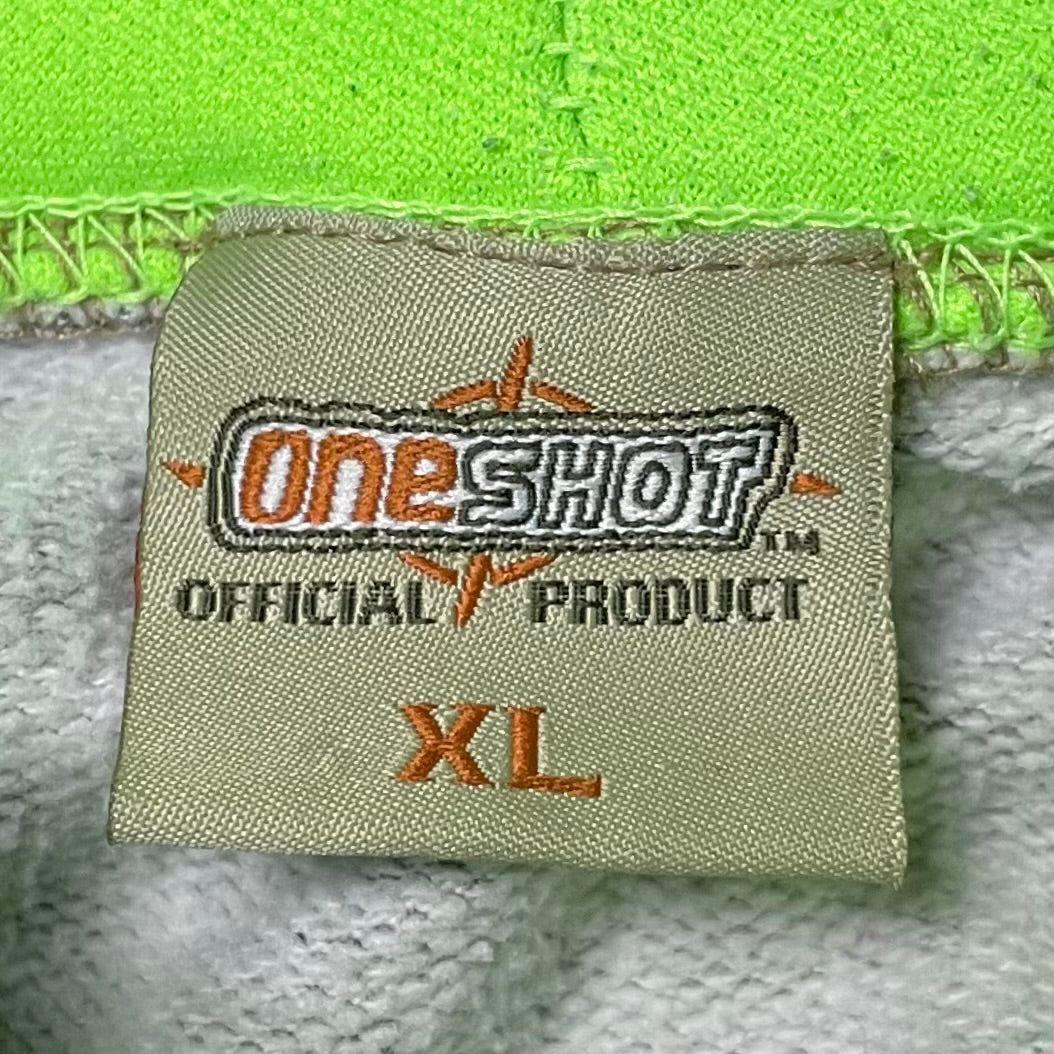 ONESHOT NEON CAMO HOODIE - XL