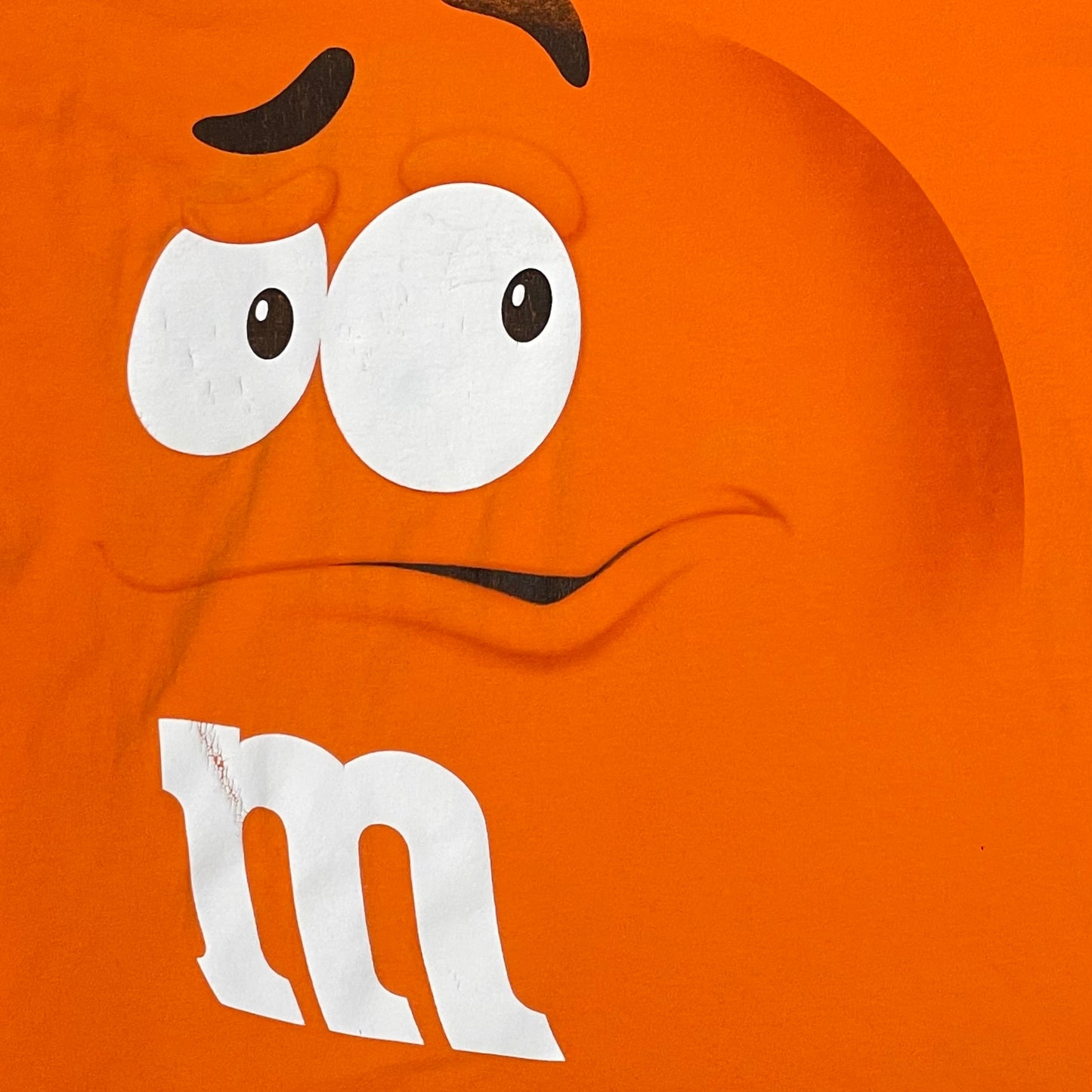 ORANGE M&M T SHIRT - XL