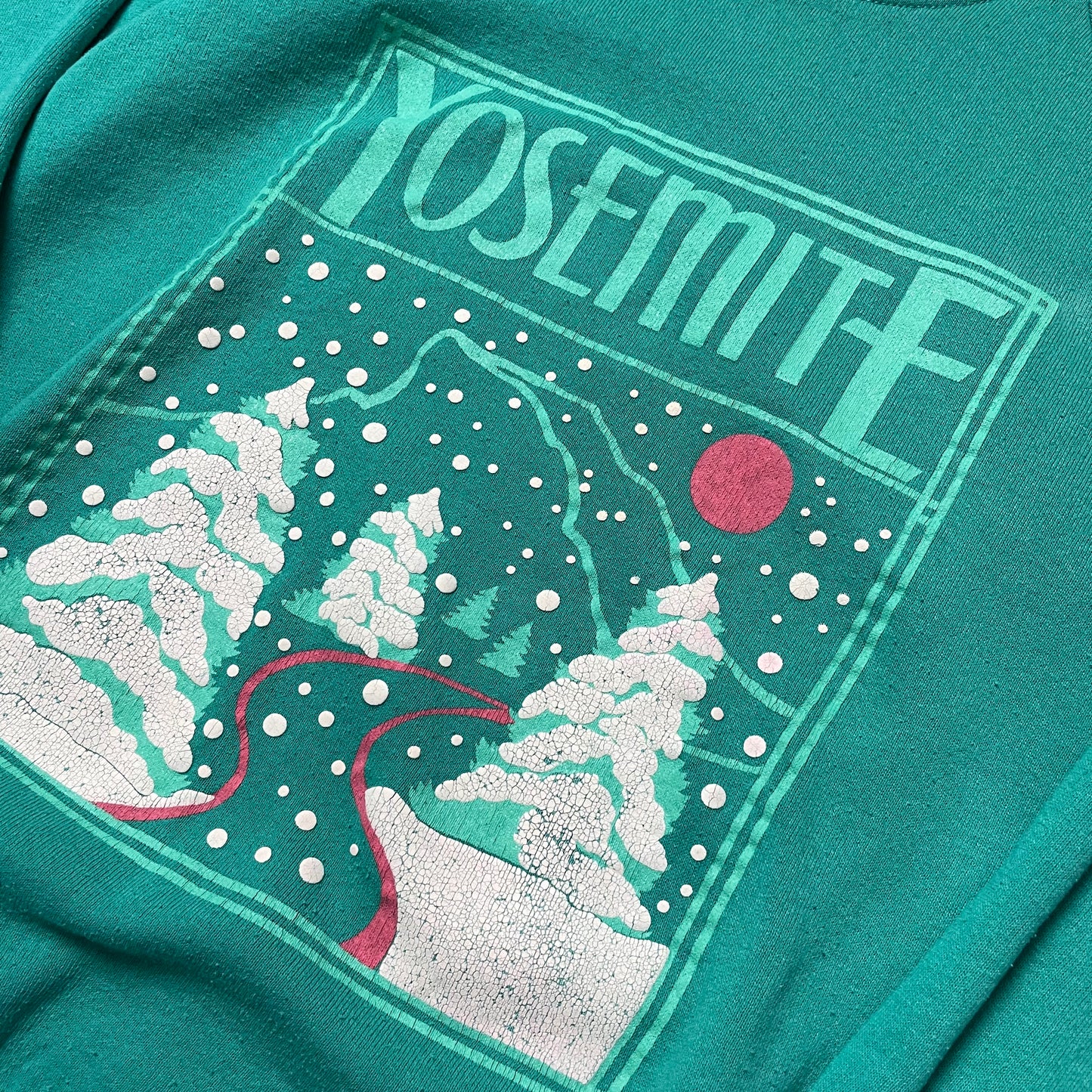 VINTAGE 80s YOSEMITE SWEATSHIRT - S