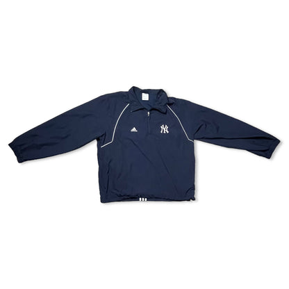 Y2K ADIDAS YANKEES WINDBREAKER - L