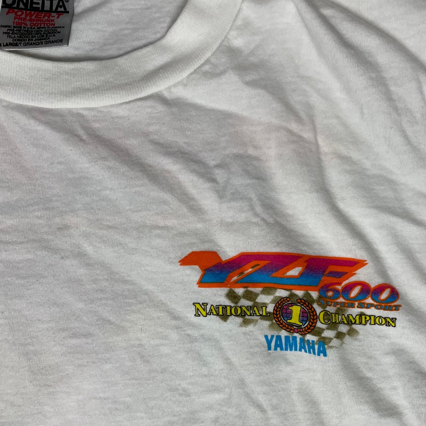 VINTAGE YAMAHA BIKE T SHIRT - XL