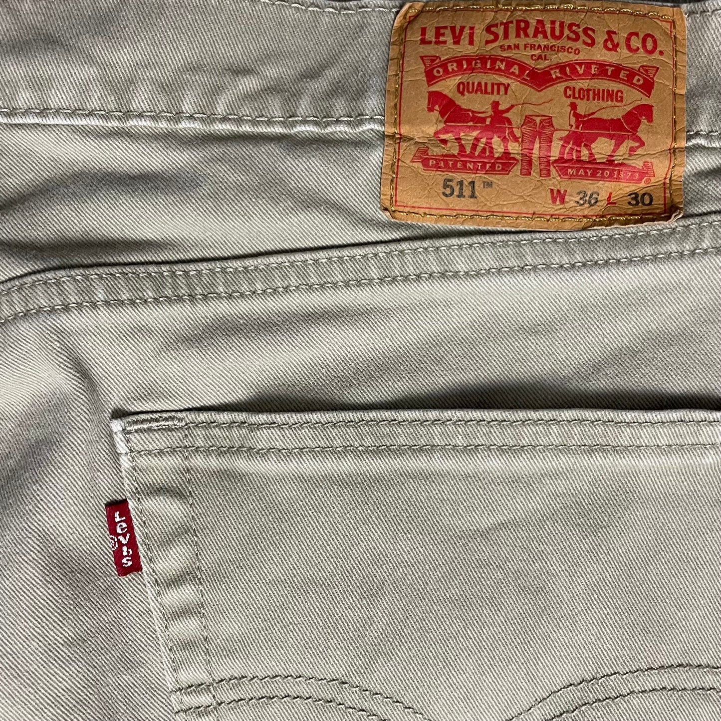 LEVI’S 511 SLIM FIT JEANS - 36x30