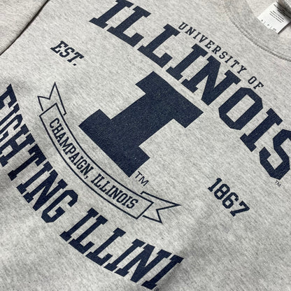 ILLINOIS FIGHTING ILLINI SWEATSHIRT - S