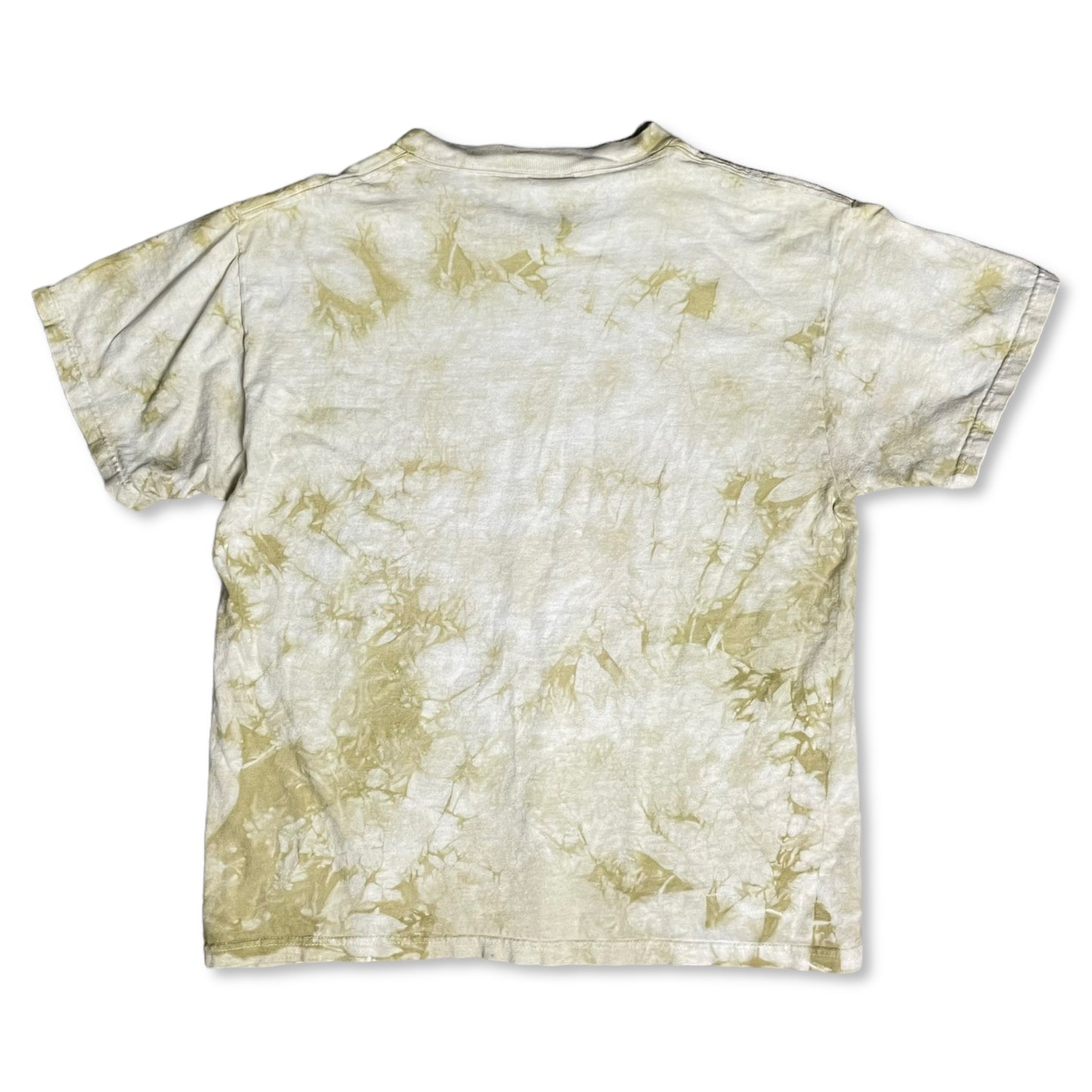 VINTAGE TIE DYE WOLF T SHIRT - L