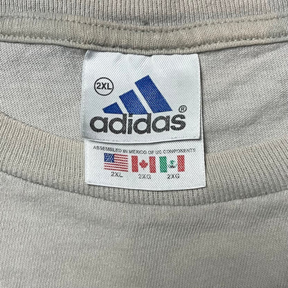 VINTAGE ADIDAS LOGO T SHIRT - XXL