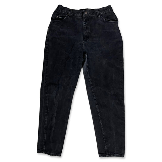 VINTAGE LEE BLACK JEANS - 16 34x32