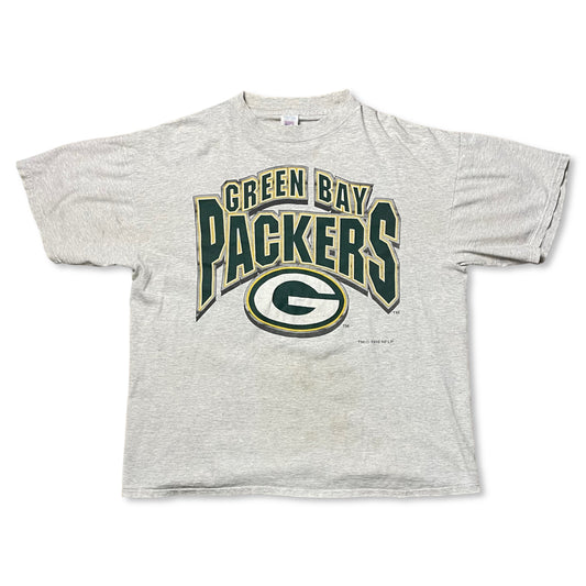 VINTAGE 1996 LOGO7 GREEN BAY PACKERS T SHIRT - XL