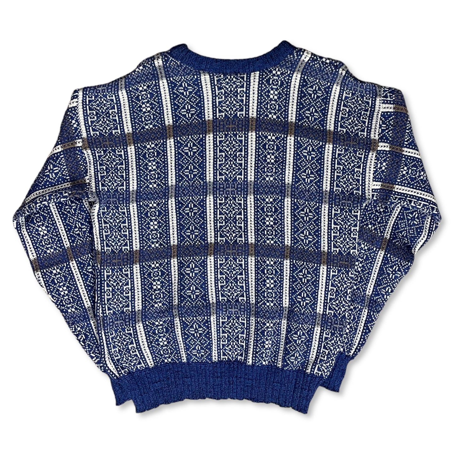 VINTAGE COLOURS BY ALEXANDER JULIAN GRANDPA SWEATER - M