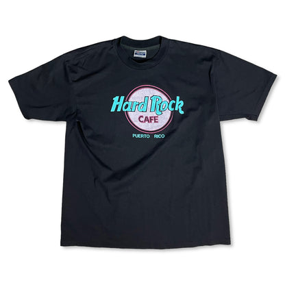 VINTAGE 80s HARD ROCK CAFE PUERTO RICO T SHIRT - XL