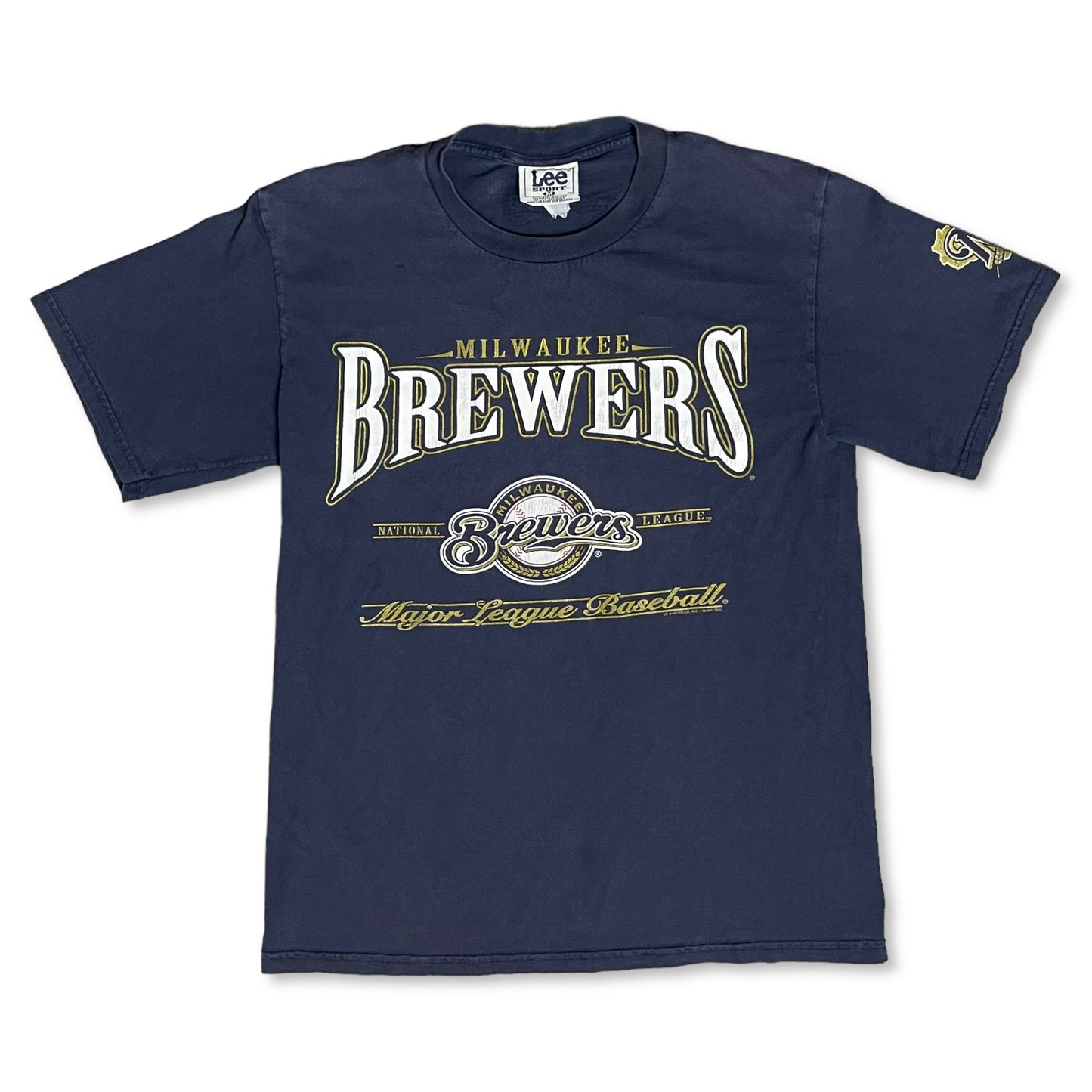 VINTAGE 2000 BREWERS T SHIRT - L