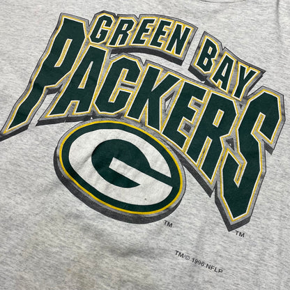 VINTAGE 1996 LOGO7 GREEN BAY PACKERS T SHIRT - XL