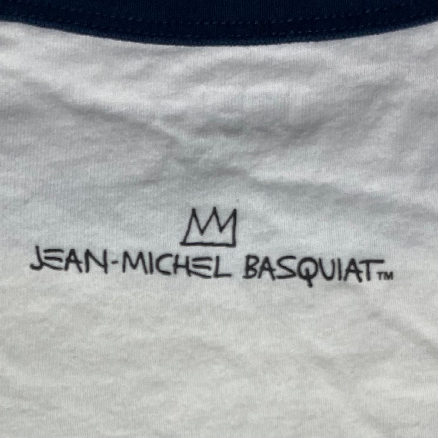 UNIQLO BASQUIAT RINGER T SHIRT - L