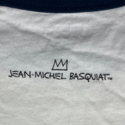 UNIQLO BASQUIAT RINGER T SHIRT - L