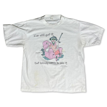 NSFW GRANNY FUNNY T SHIRT - L