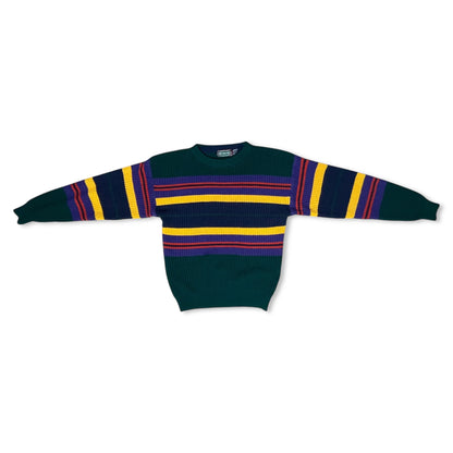 VINTAGE MCGREGOR STRIPED SWEATER - M