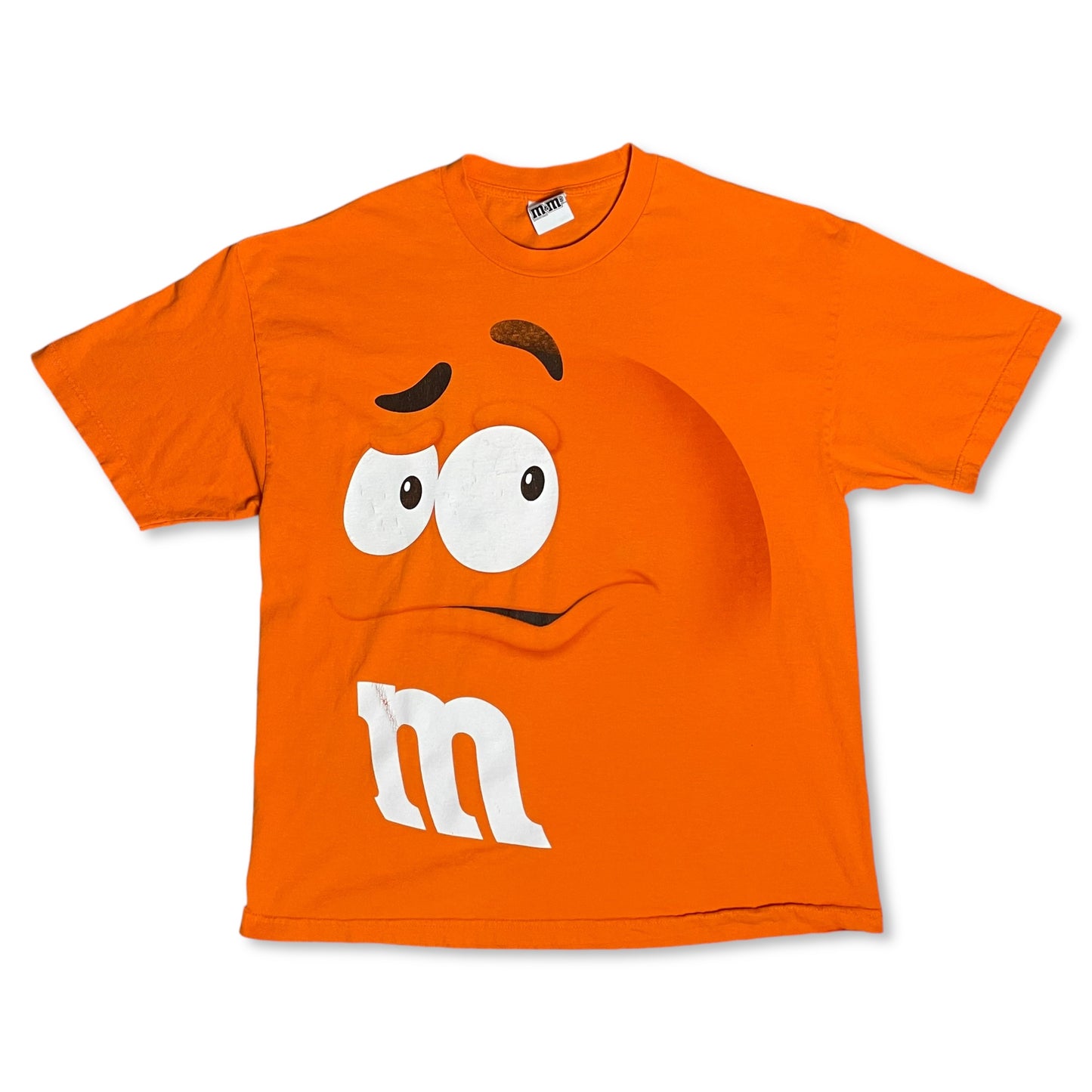 ORANGE M&M T SHIRT - XL