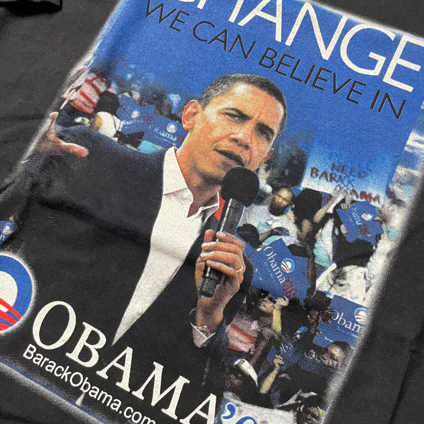 2008 OBAMA STAND FOR CHANGE T SHIRT - XL