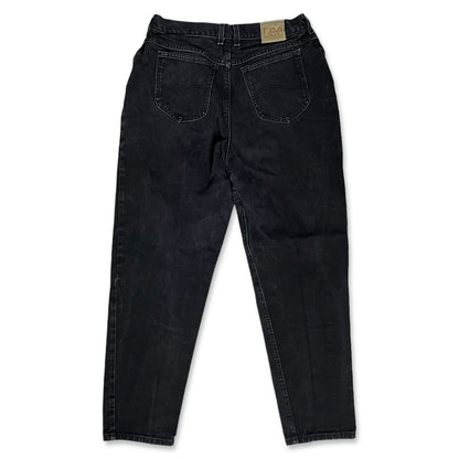 VINTAGE LEE BLACK JEANS - 16 34x32