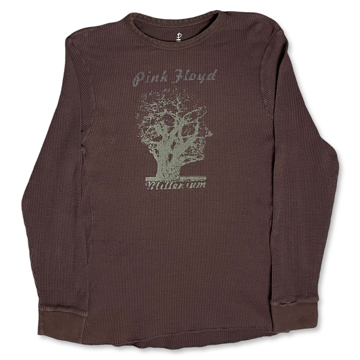 2005 PINK FLOYD WAFFLE KNIT LONG SLEEVE - WOMEN’S L