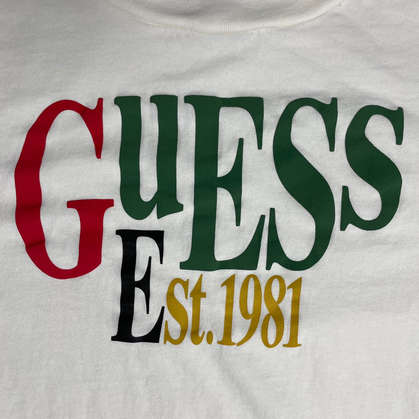 VINTAGE GUESS T SHIRT - M