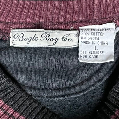 VINTAGE 90s BUGLE BOY CREWNECK SWEATSHIRT - L