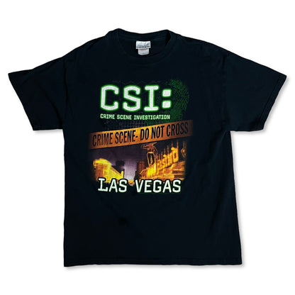 VINTAGE CSI: LAS VEGAS T SHIRT - L