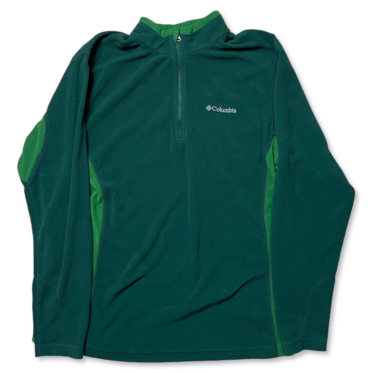 COLUMBIA 1/4 ZIP FLEECE - M