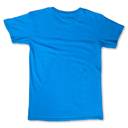 BLUE A24 LOGO T SHIRT - S