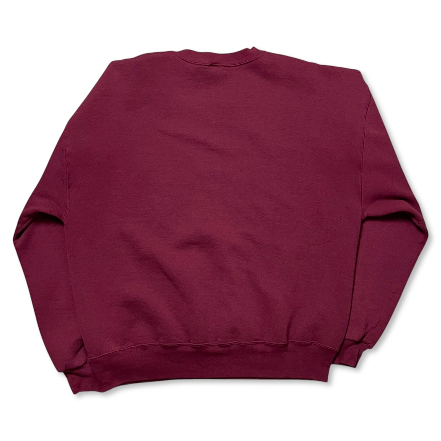 VINTAGE BURGUNDY RUSSELL SWEATSHIRT - XL