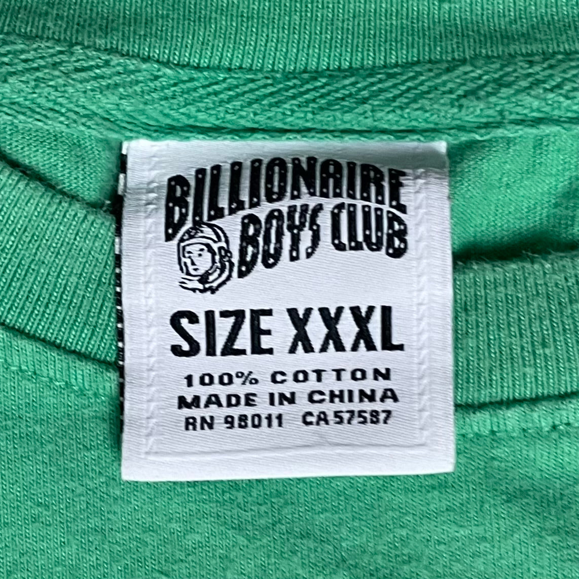 BILLIONARE BOYS CLUB ASTRONAUT T SHIRT - XXXL