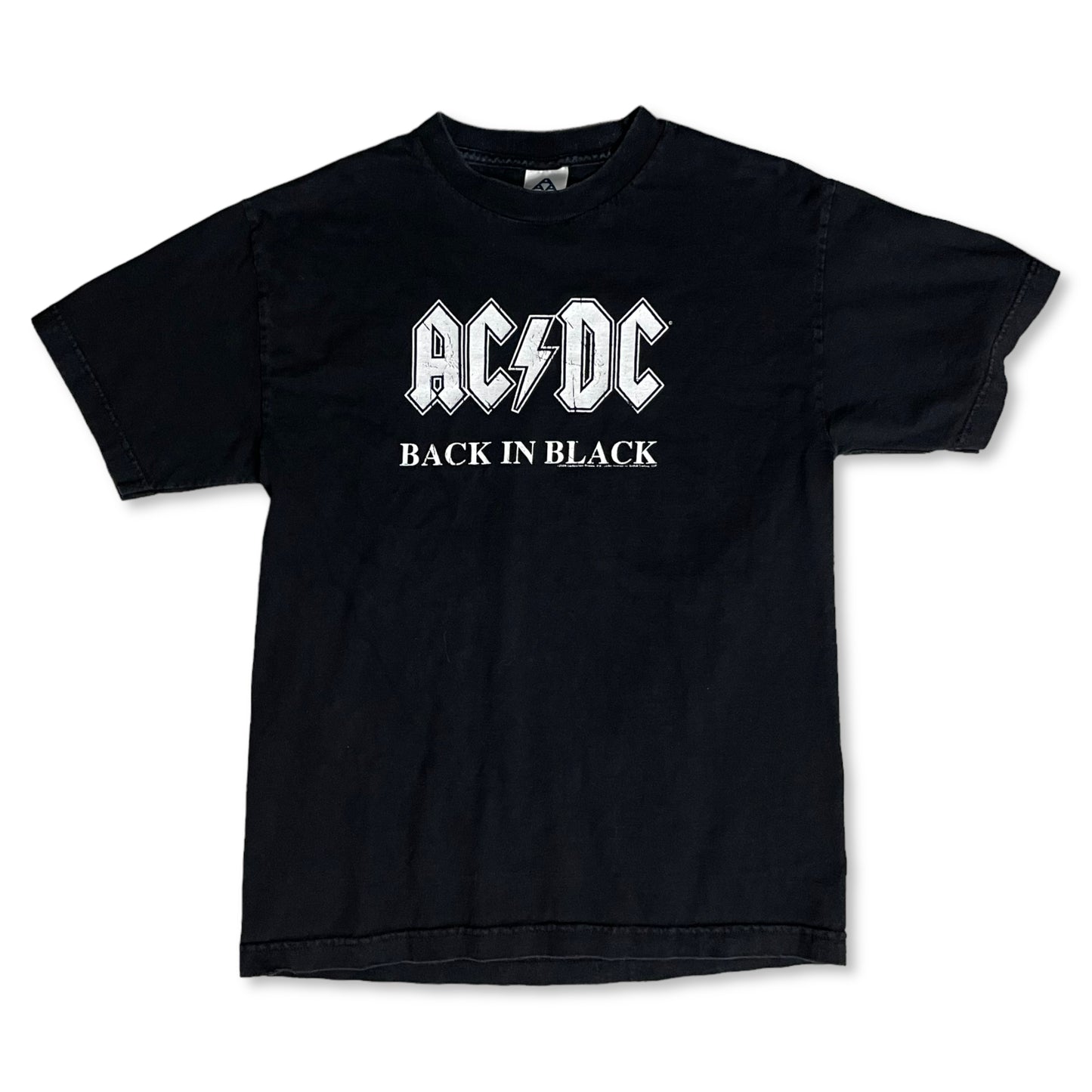 VINTAGE 2004 AC DC BACK IN BLACK T SHIRT - M