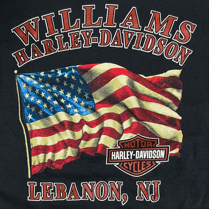 HARLEY DAVIDSON WAVING FLAG LONG SLEEVE - XL