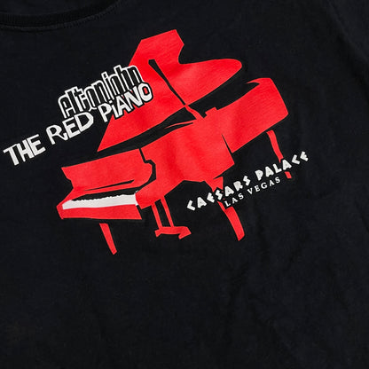 ELTON JOHN THE RED PIANO T SHIRT - WOMEN’S L