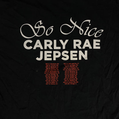 CARLY RAE JEPSEN TOUR T SHIRT - XL