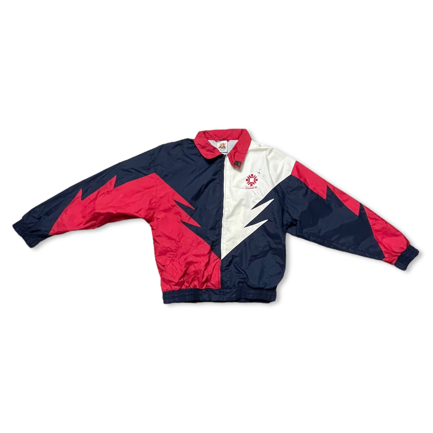 VINTAGE 1984 RACING WINDBREAKER - S