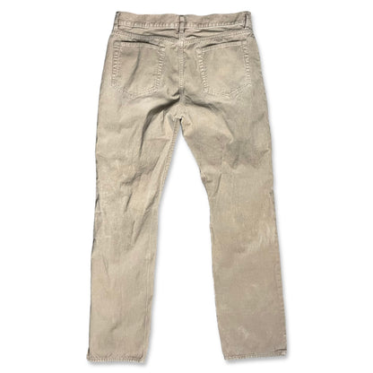 J. CREW CORDUROY KHAKI PANTS - 33x32