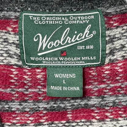 WOOLRICH BUTTON UP CARDIGAN SWEATER - WOMEN’S L