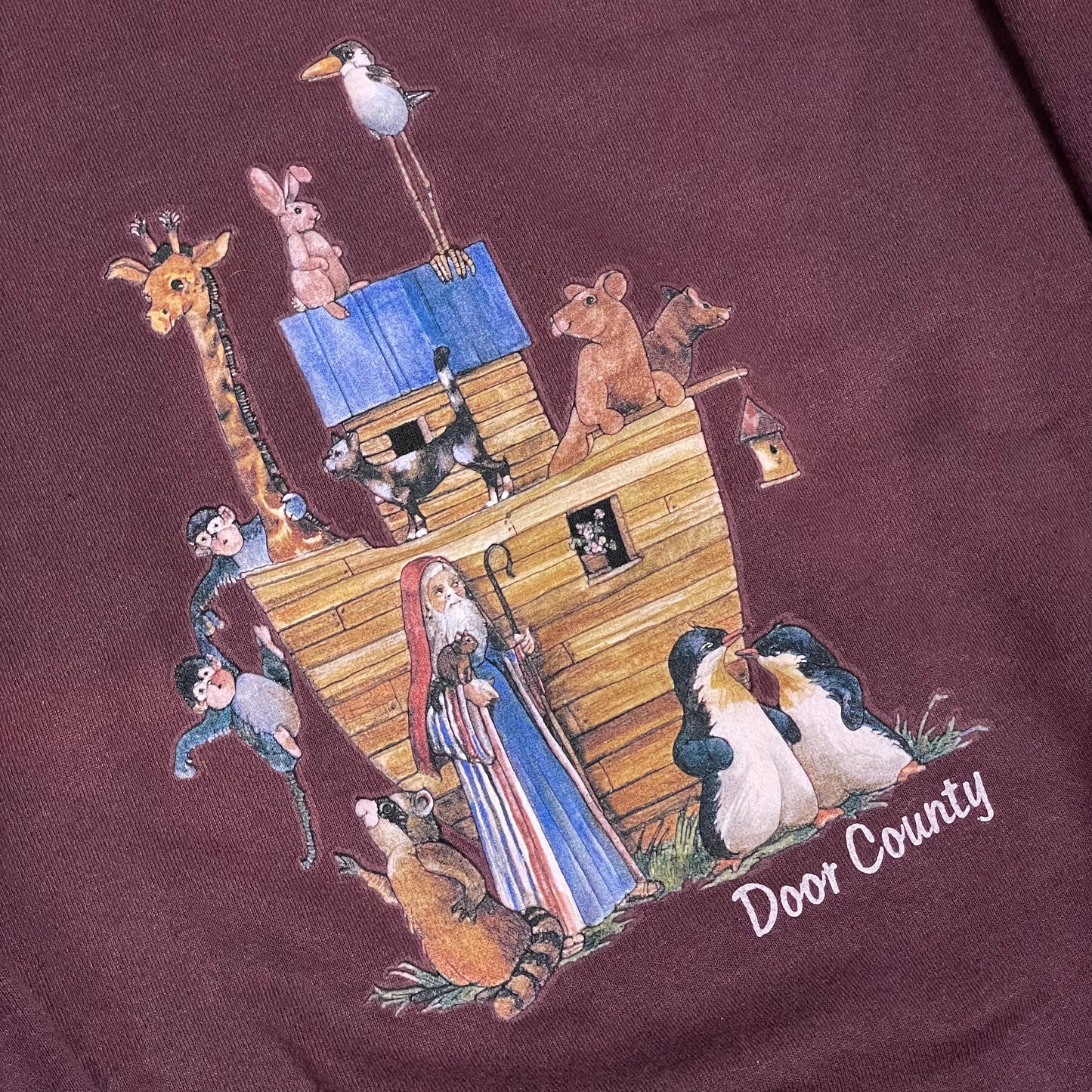 VINTAGE 90s NOAH’S ARK SWEATSHIRT- L