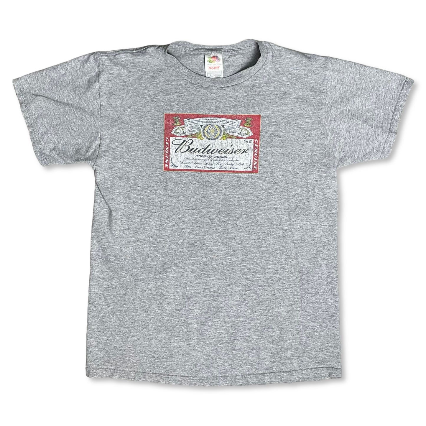 VINTAGE BUDWEISER BEER T SHIRT - M