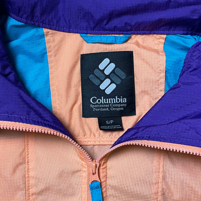 COLUMBIA SANTA ANA ANORAK HALF ZIP WINDBREAKER - S