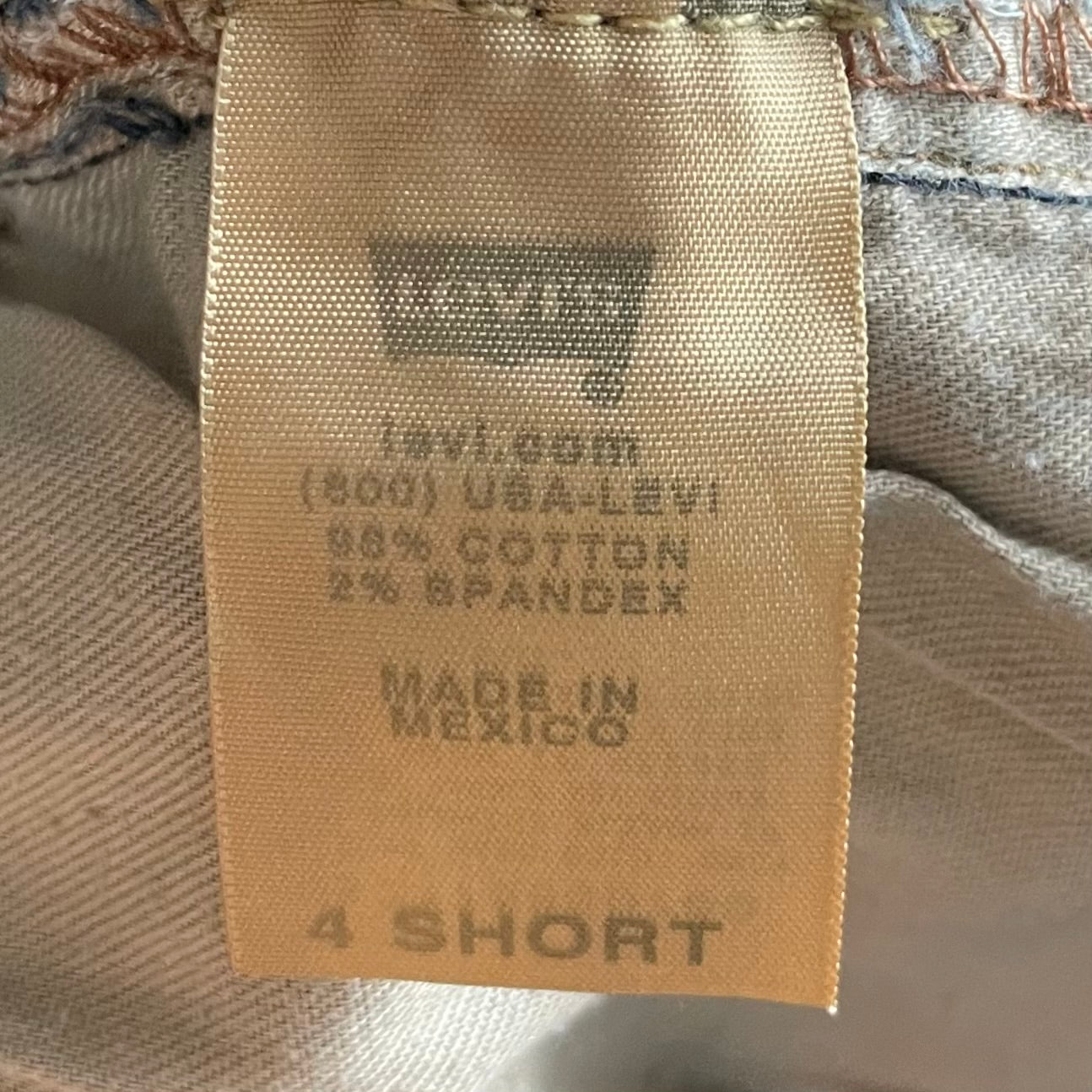 LEVI’S 515 BOOT CUT JEANS - 4 34x33