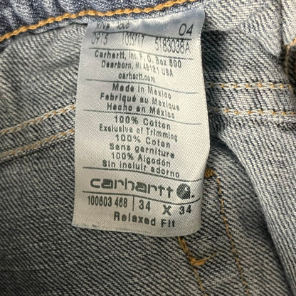 CARHARTT RELAXED FIT JEANS - 34x34