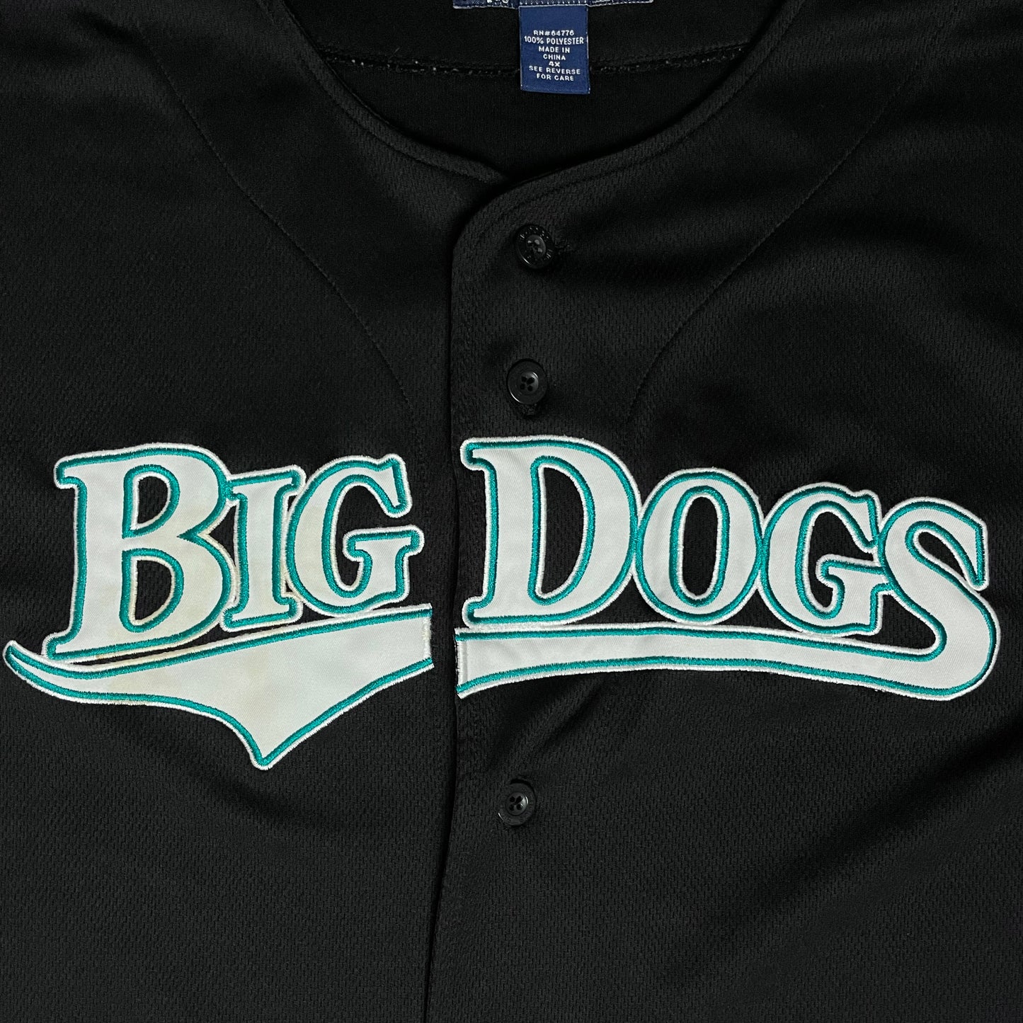 BIG DOGS BASEBALL JERSEY - XXXXL