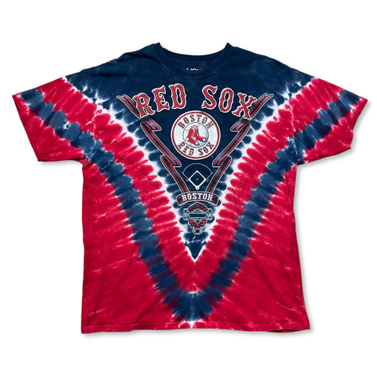 LIQUID BLUE TIE DYE BOSTON RED SOX T SHIRT - XXL