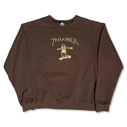 THRASHER GONZ LOGO SWEATSHIRT - M