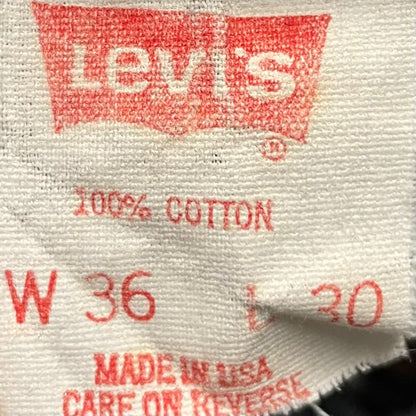 VINTAGE LEVI’S 517 ORANGE TAB JEANS - 36x30