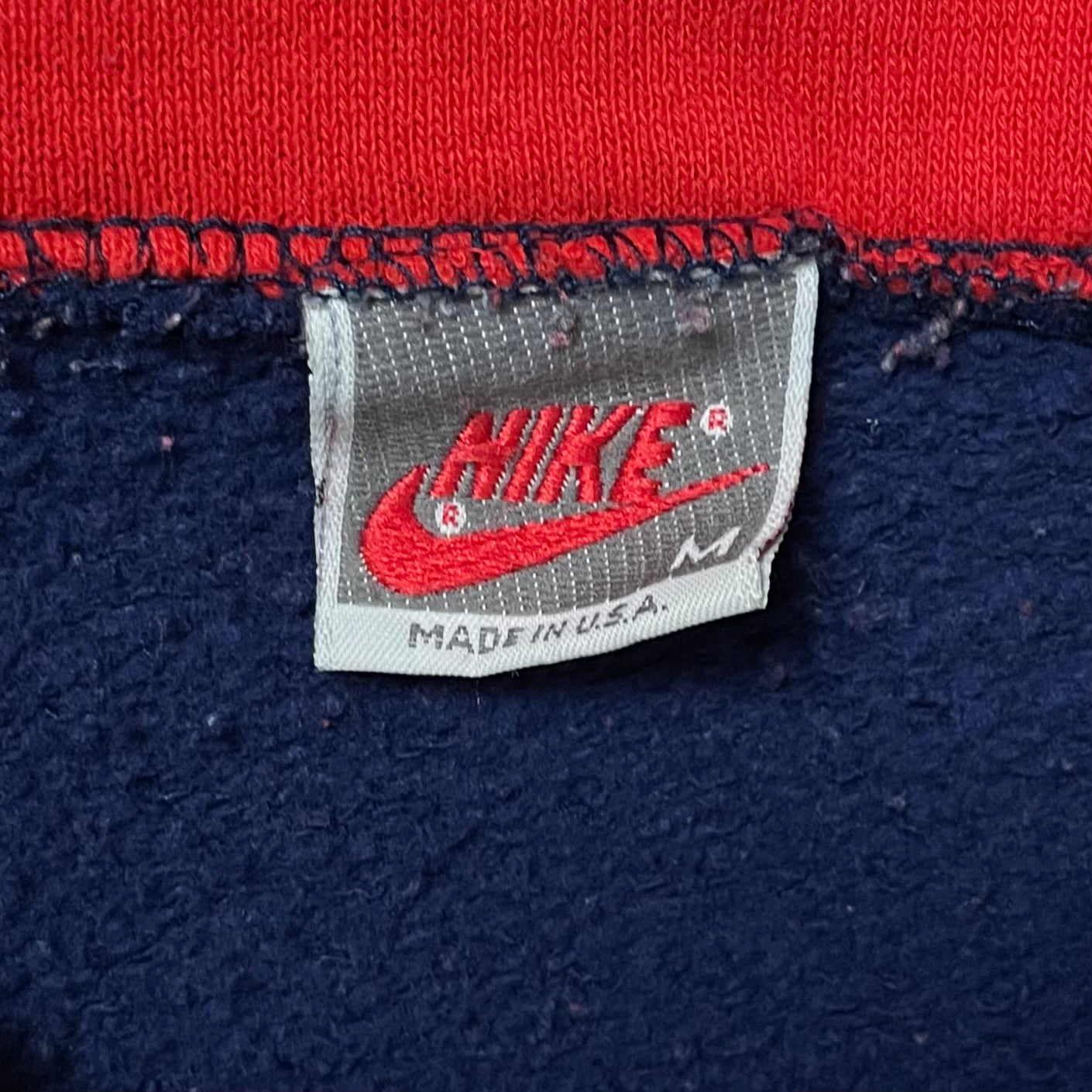 VINTAGE 80s NIKE FULL ZIP - M