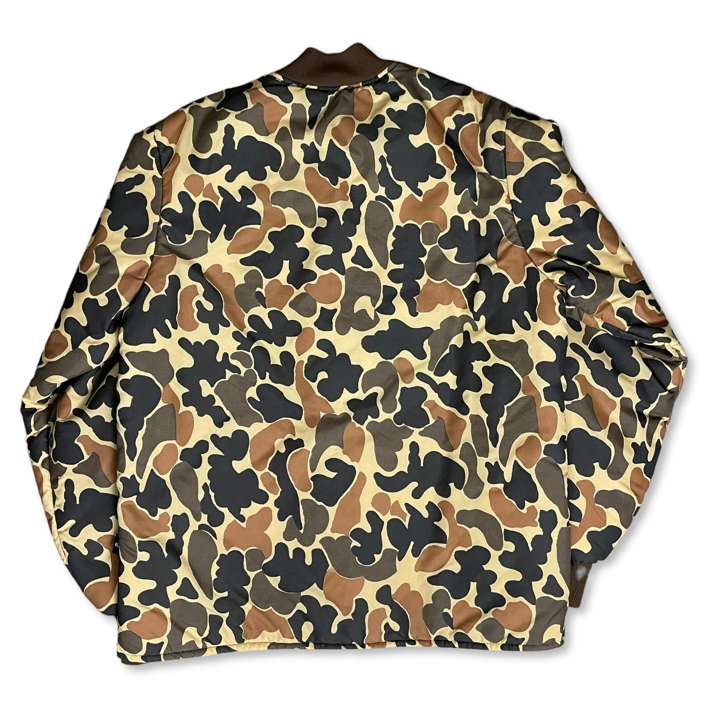 VINTAGE 10x HUNTING CAMO BOMBER JACKET - L