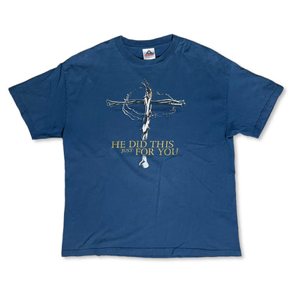 VINTAGE 2000 JESUS T SHIRT - XL